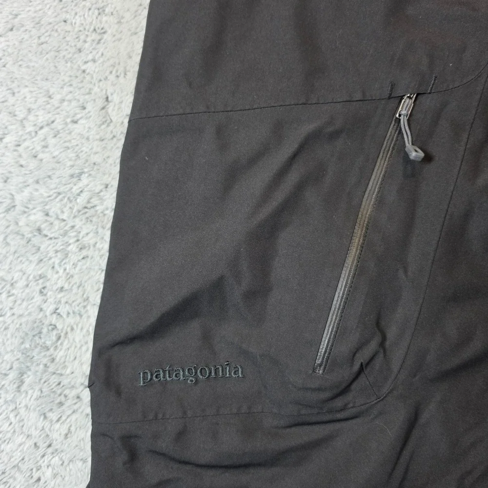 Patagonia Gore-Tex Powder Bowl Snow Pants Men XXL Black Waterproof Ski Snowboard
